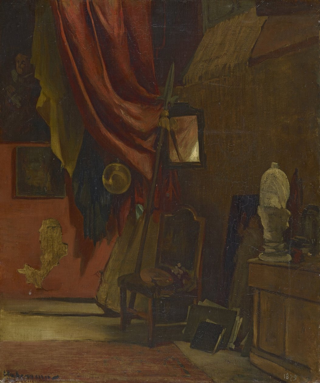 Jestem Atelier autorstwa Hugo von Habermann