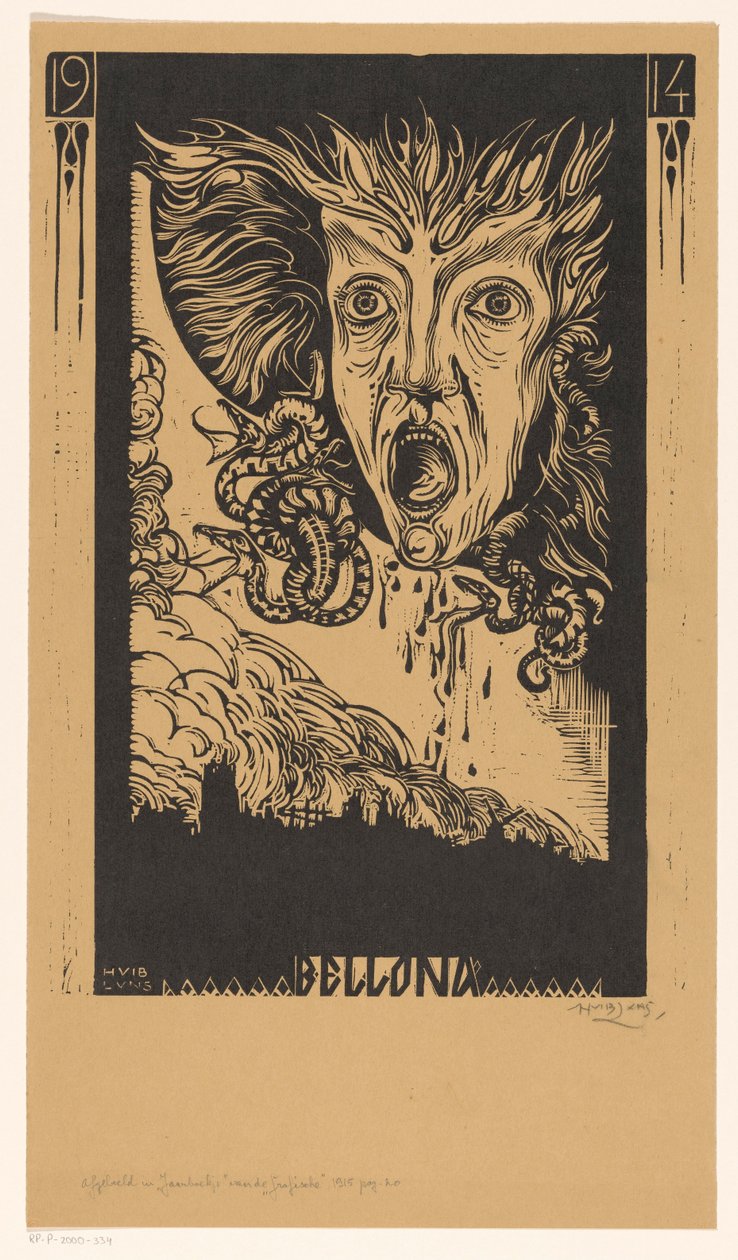 Bellona (tytuł na obiekcie) autorstwa Huib Luns (signed by artist)