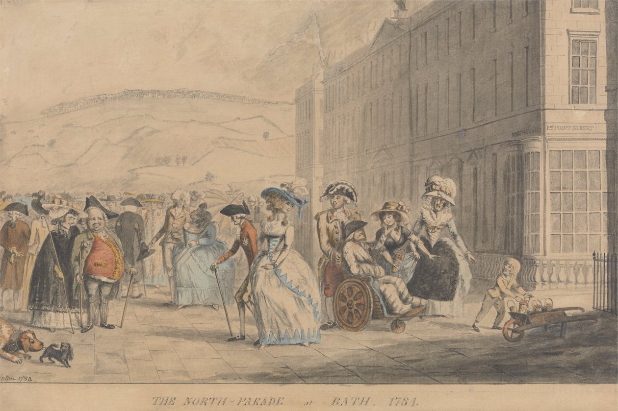 Parada Północna, Bath autorstwa Humphrey Repton