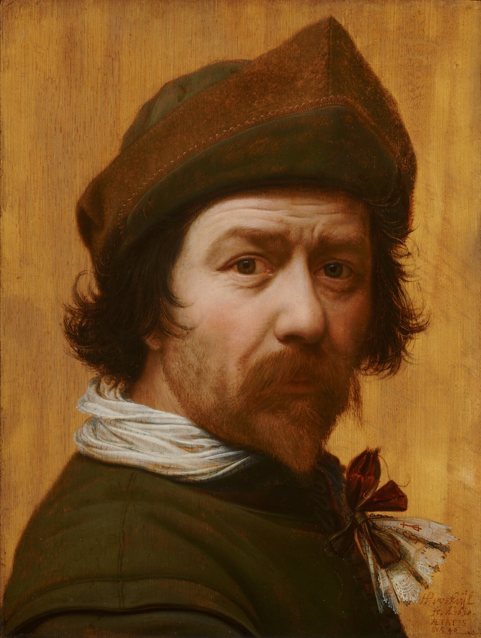 Autoportret, 1638. autorstwa Huygh Pietersz. Voskuyl