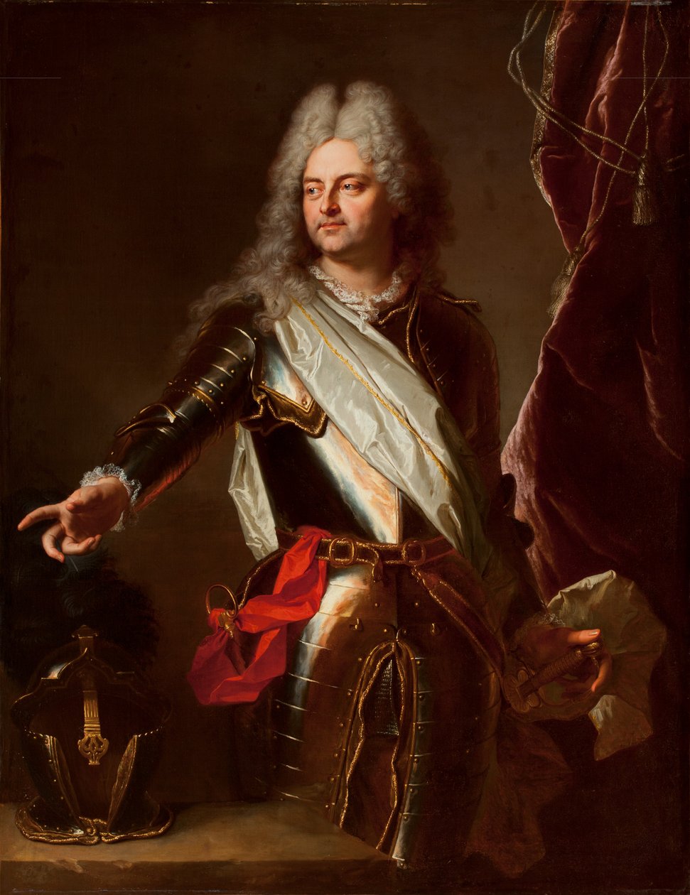 Charles-Auguste dAllonville, markiz de Louville autorstwa Hyacinthe Francois Rigaud