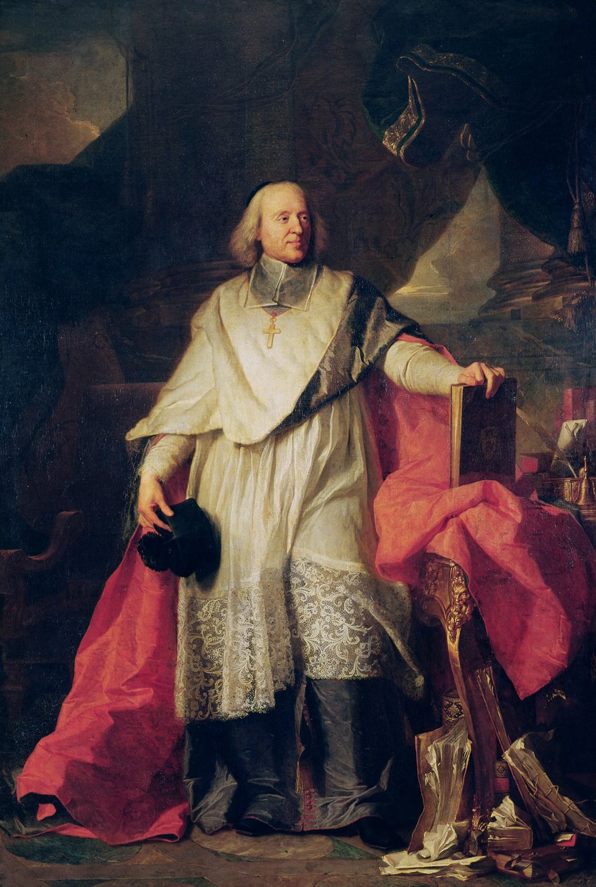 Jacques-Benigne Bossuet (1627-1704) 1702 autorstwa Hyacinthe Francois Rigaud