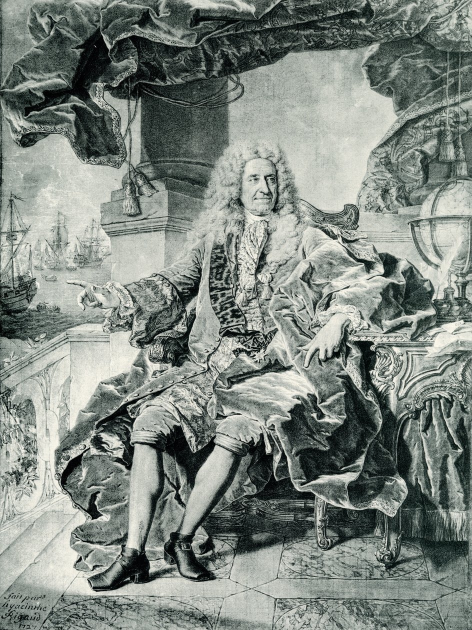 Samuel Bernard autorstwa Hyacinthe Francois Rigaud