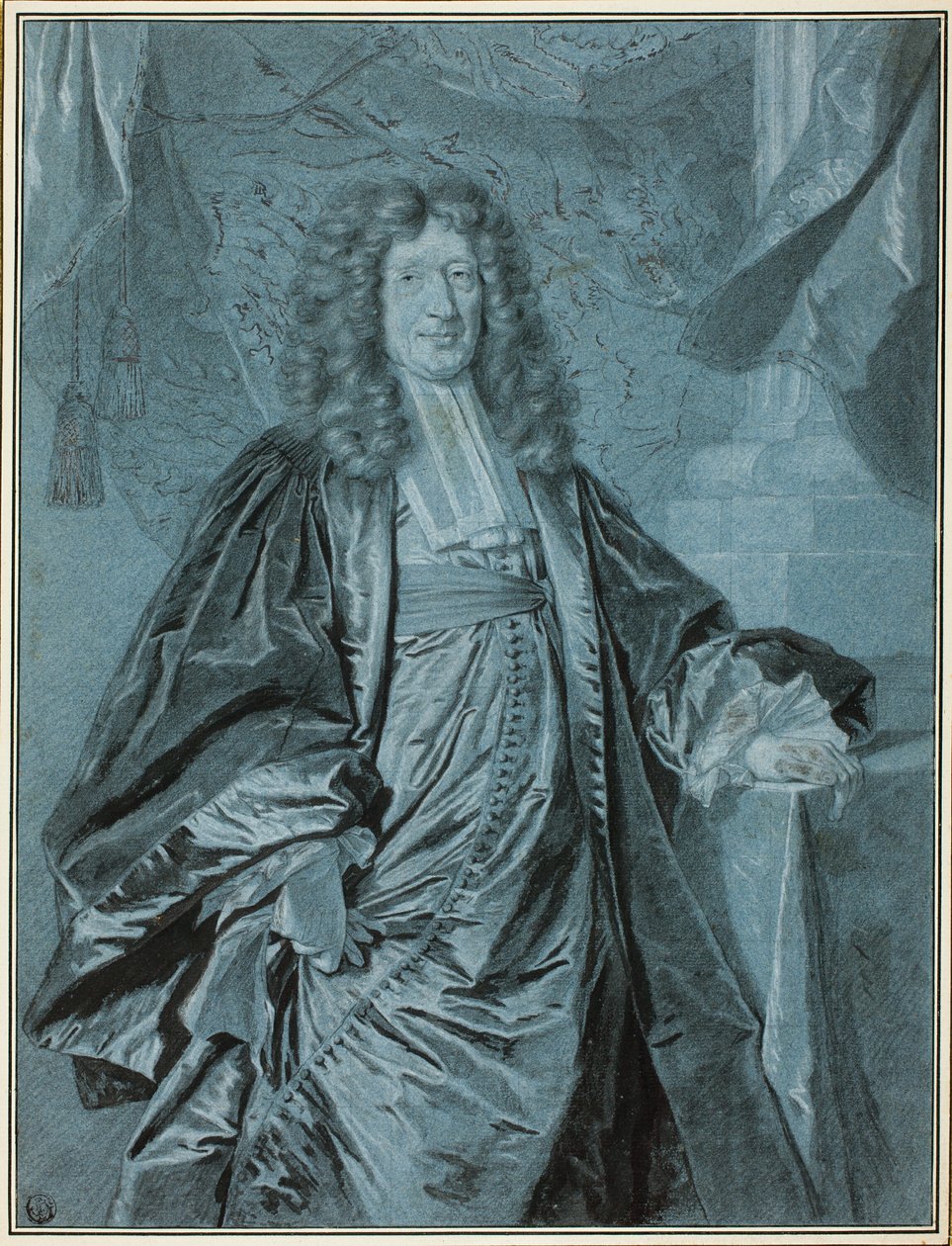 Portret dżentelmena autorstwa Hyacinthe Rigaud
