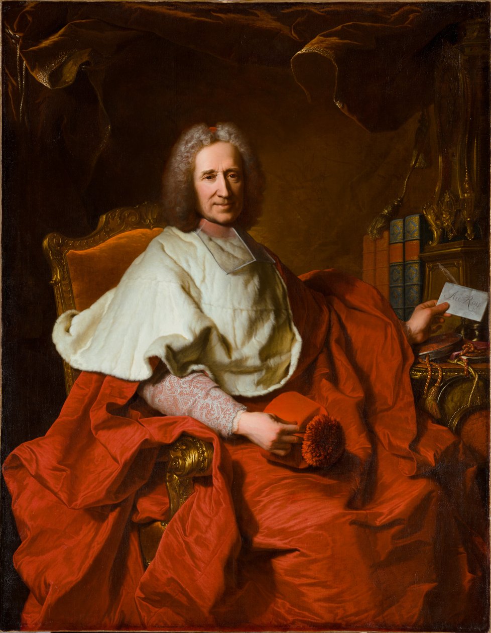 Portret kardynała Guillaume Dubois, 1723. autorstwa Hyacinthe Francois Rigaud