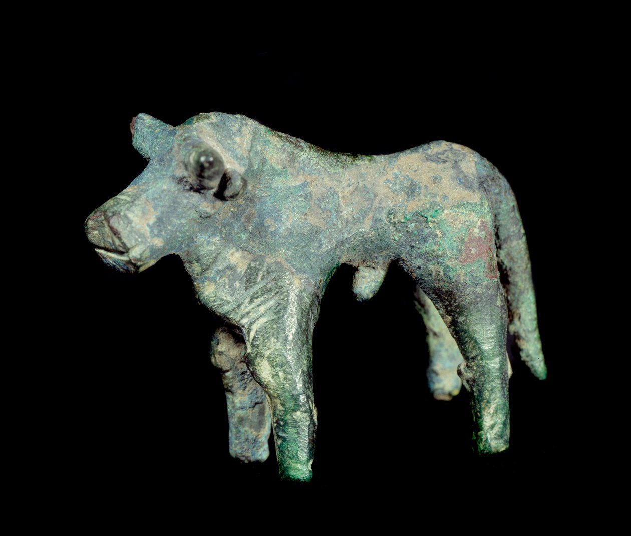 Cywilizacja iberyjska: byk z brązu. Paryż, Muzeum Picassa autorstwa Iberian Iberian