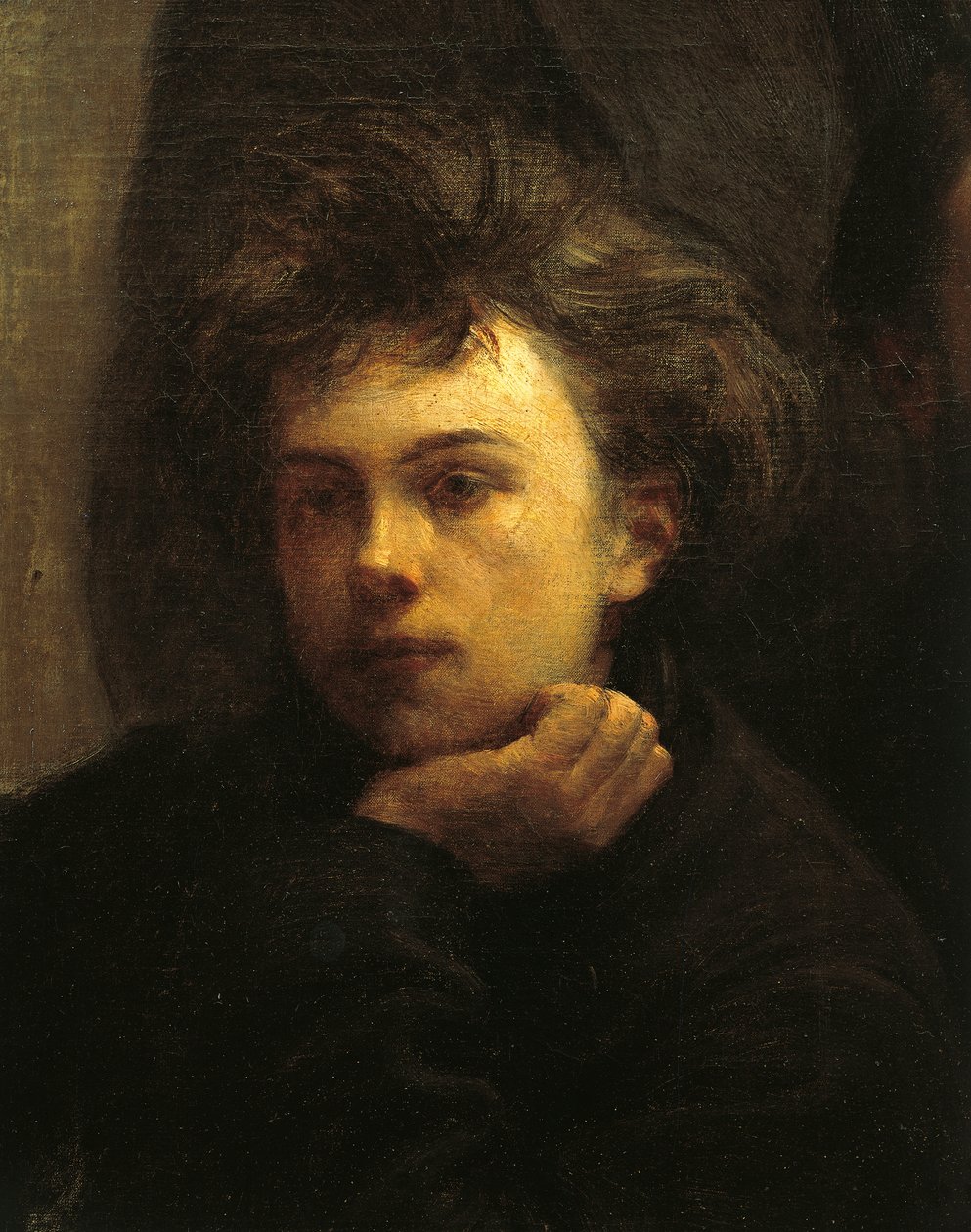 Arthur Rimbaud (Charleville .) autorstwa Ignace Henri Jean Fantin Latour