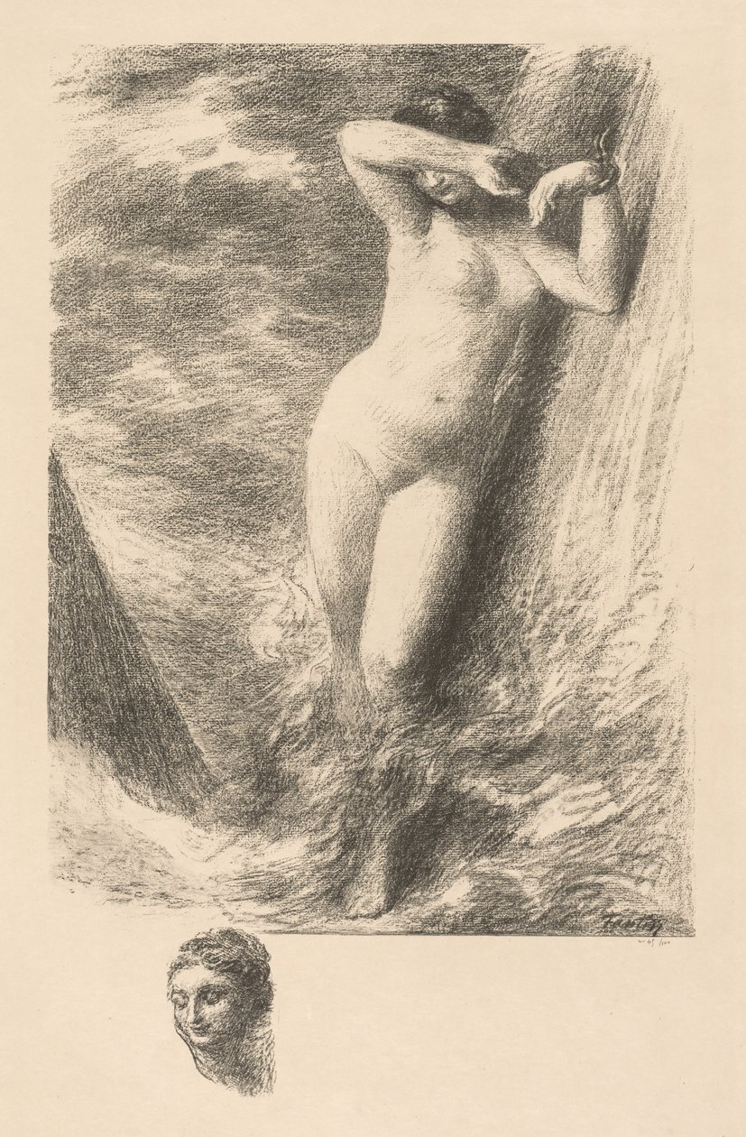 Andromeda, 1901. autorstwa Ignace Henri Jean Fantin Latour