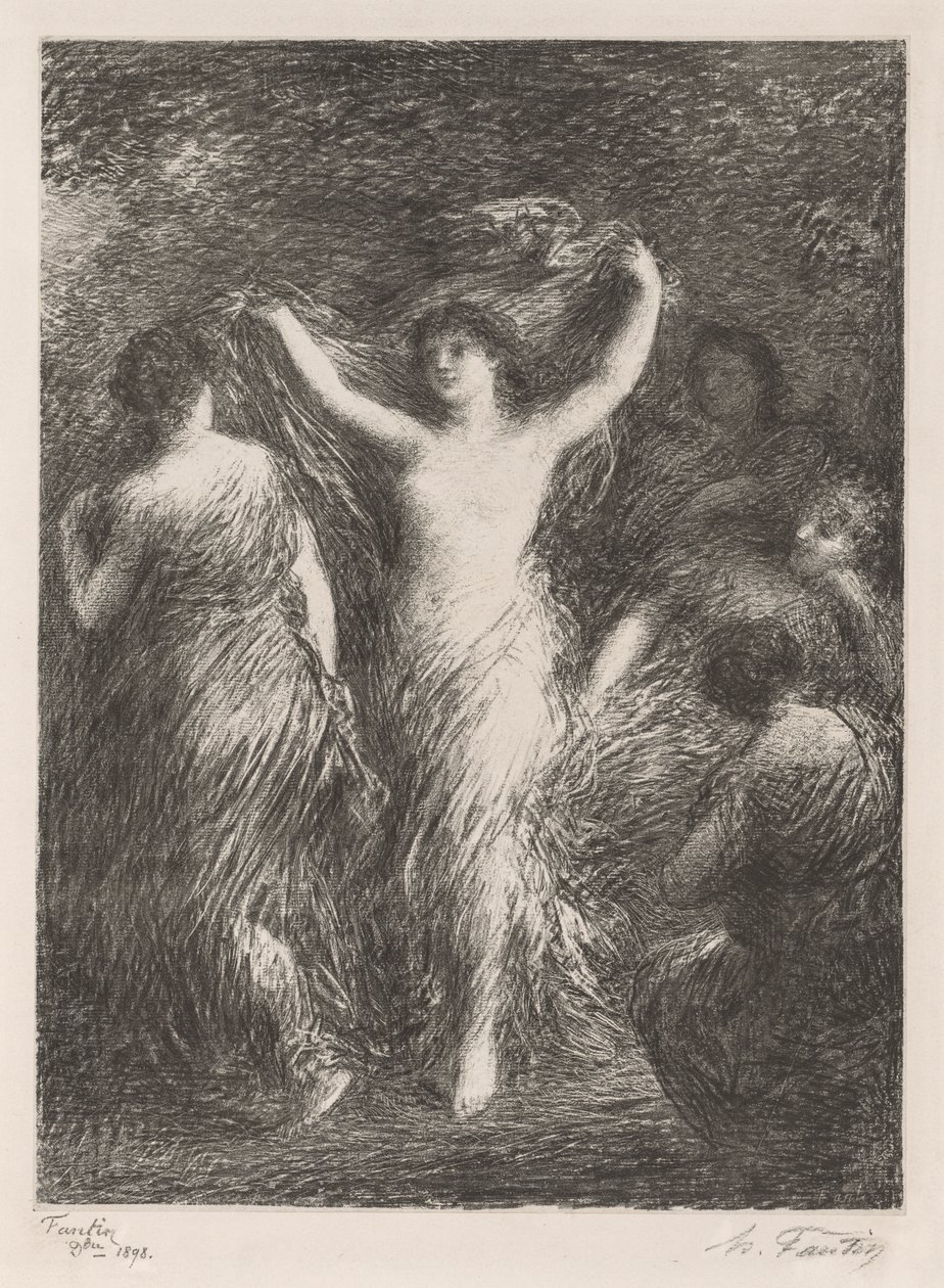 Tańce, 1898. autorstwa Ignace Henri Jean Fantin Latour
