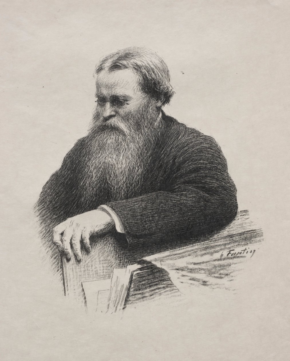 Edwina Edwardsa, 1892. autorstwa Ignace Henri Jean Fantin Latour