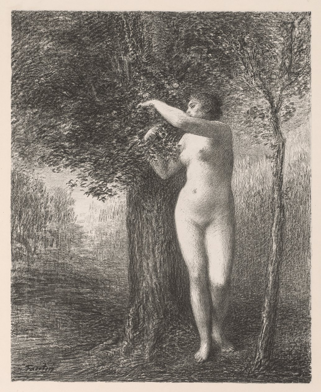 Ewa, 1896. autorstwa Ignace Henri Jean Fantin Latour