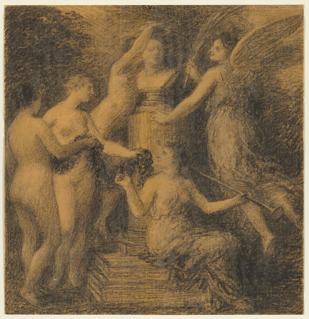 Hołd dla Rossiniego, 1902. autorstwa Ignace Henri Jean Fantin Latour