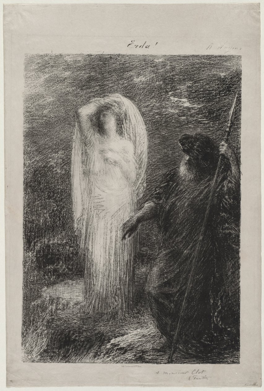 LEwokacja dErda, 1885. autorstwa Ignace Henri Jean Fantin Latour