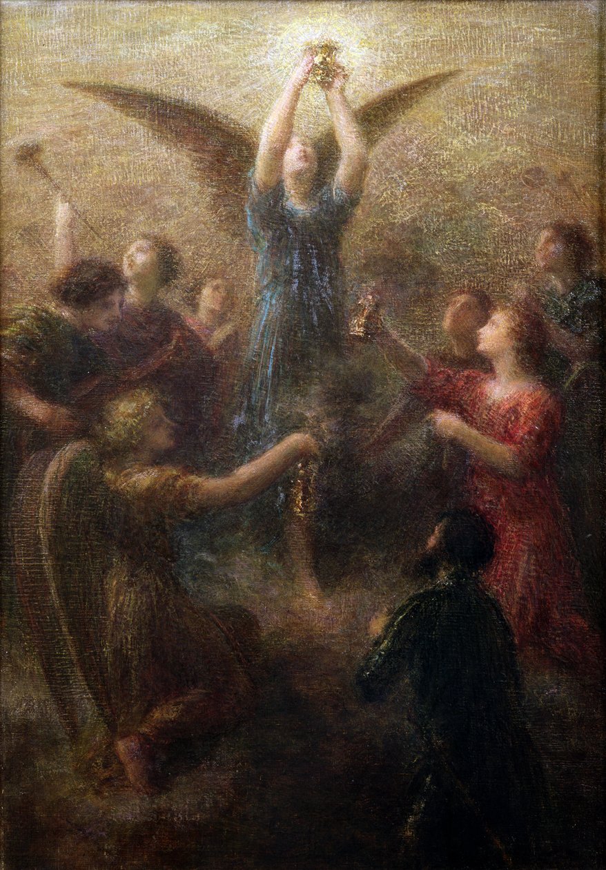 Lohengrina autorstwa Ignace Henri Jean Fantin Latour