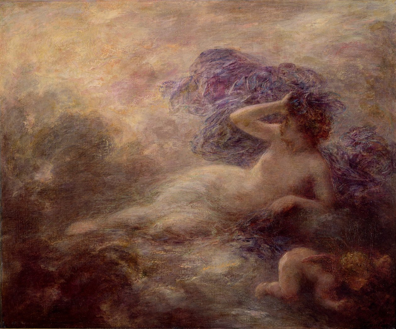 Noc, 1897 autorstwa Ignace Henri Jean Fantin Latour