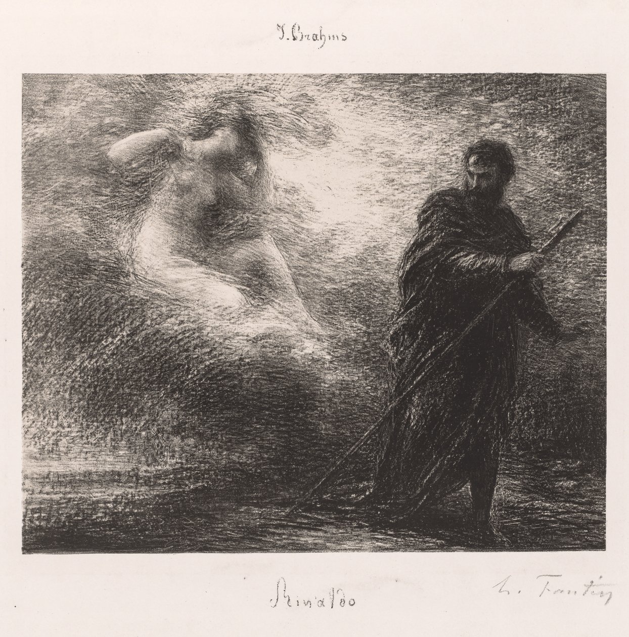 Rinaldo, 1881. autorstwa Ignace Henri Jean Fantin Latour