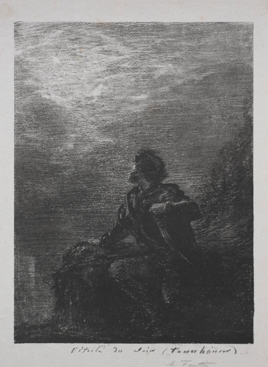 Gwiazda Wieczorna, 1877. autorstwa Ignace Henri Jean Fantin Latour