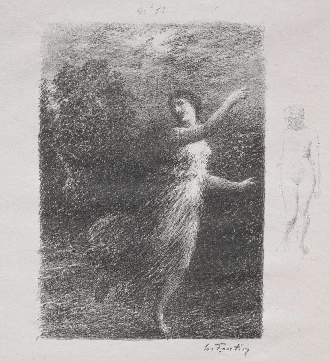 XXIV. autorstwa Ignace Henri Jean Fantin Latour
