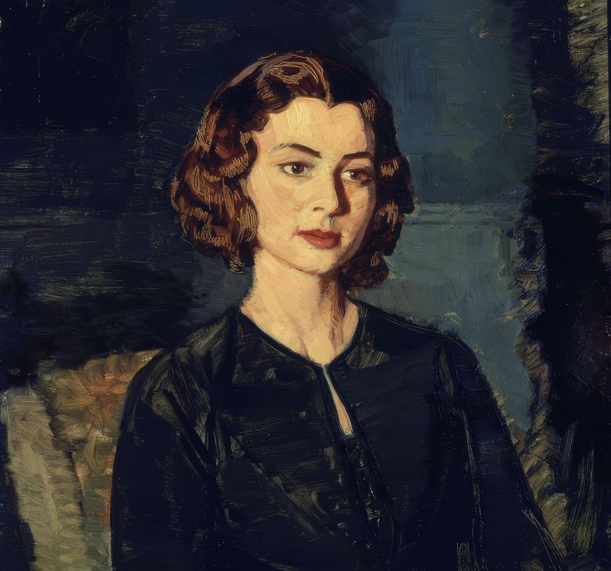 PORTRET KOBIETY XX WIEKU autorstwa Ignacio Zuloaga y Zabaleta
