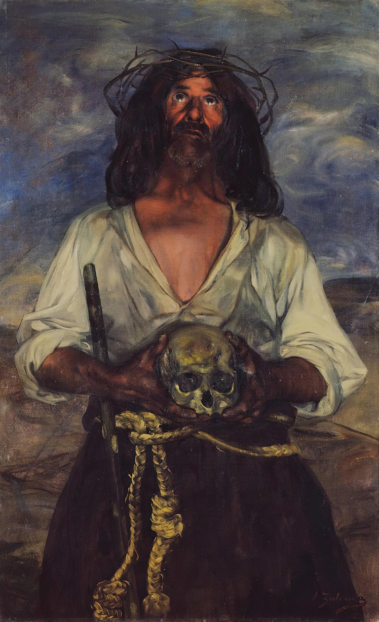 Pustelnik, 1904. autorstwa Ignacio Zuloaga y Zabaleto