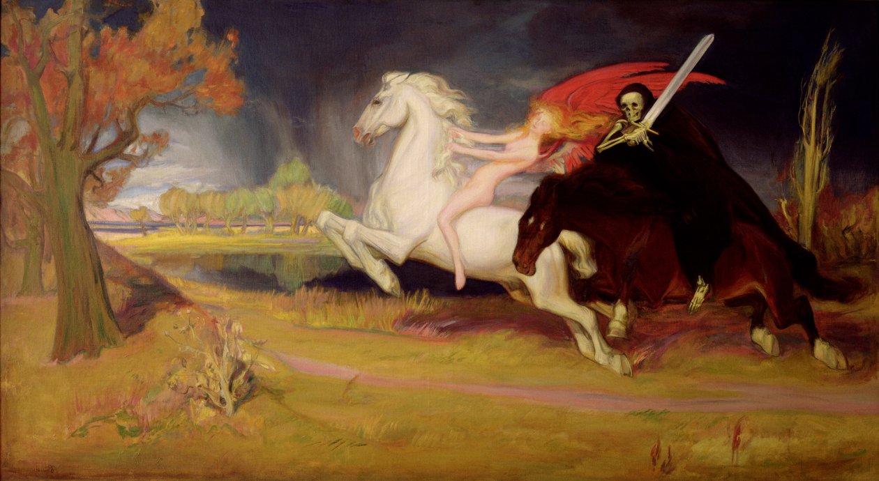 Miłość i śmierć autorstwa Ignacy Pienkowski