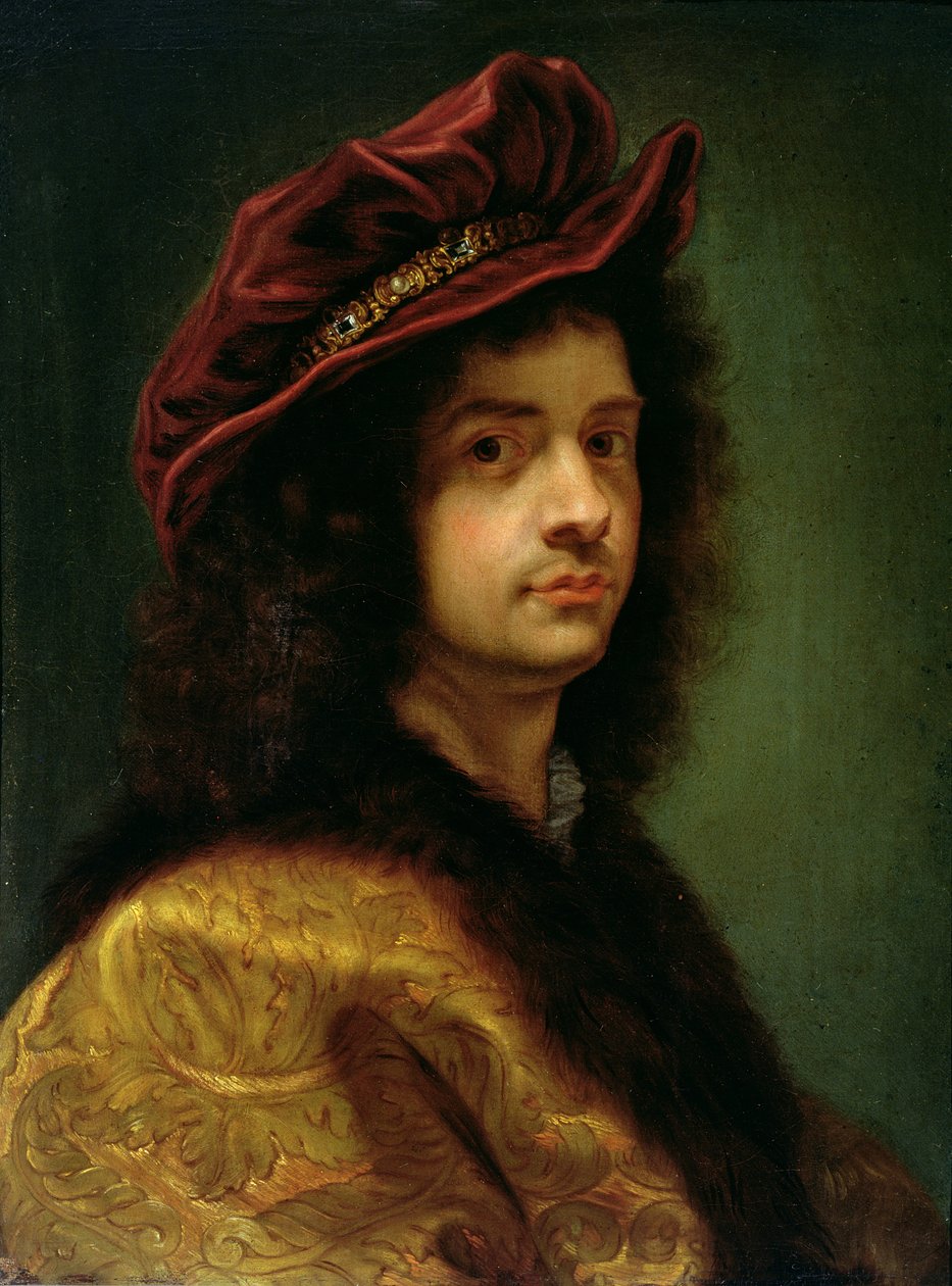 Autoportret, 1667 autorstwa Il Baciccio