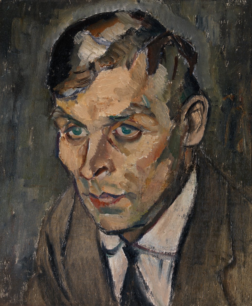 Portret artysty Väinö Kamppuri autorstwa Ilmari Aalto