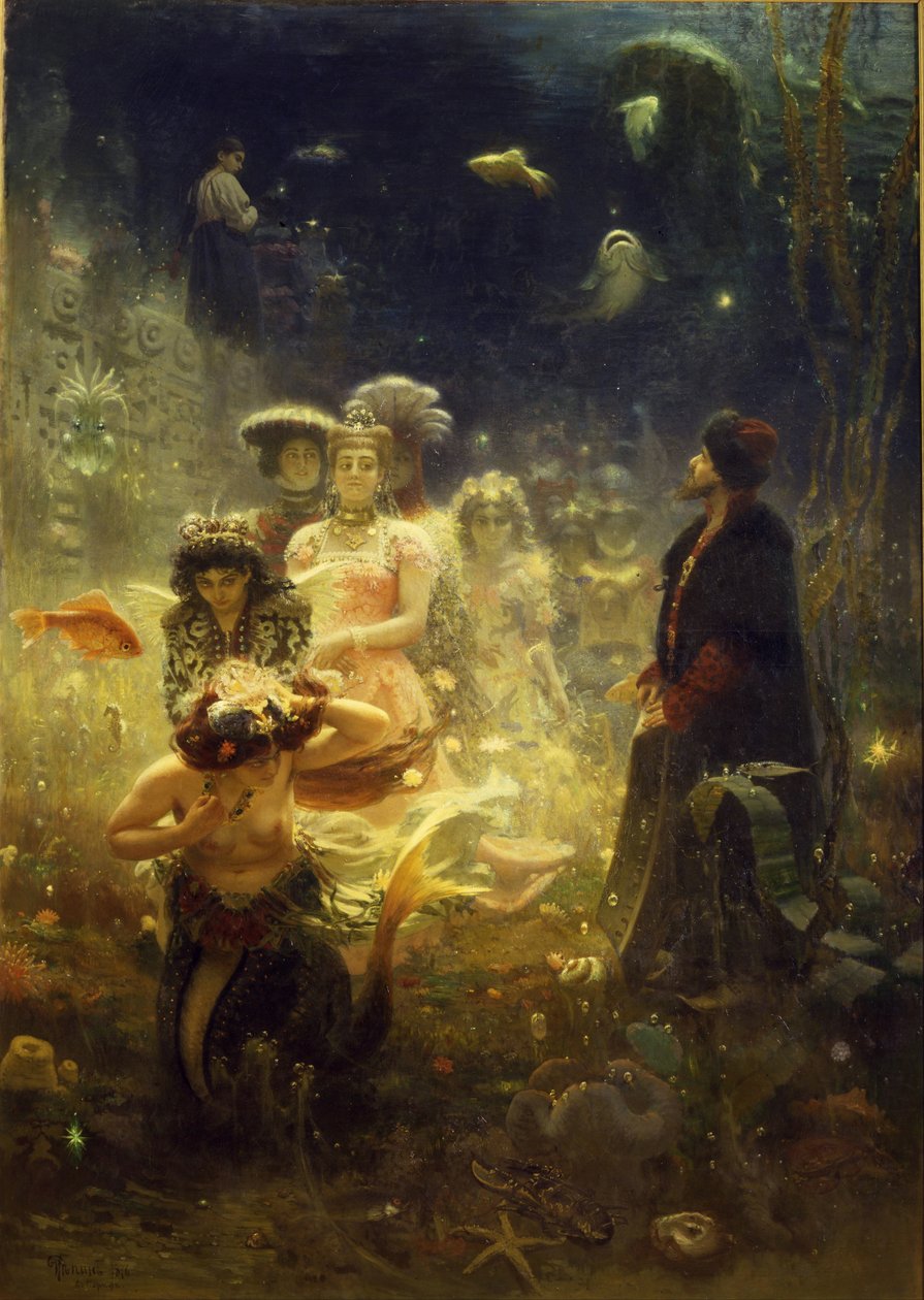 drogi autorstwa Ilya Efimovich Repin