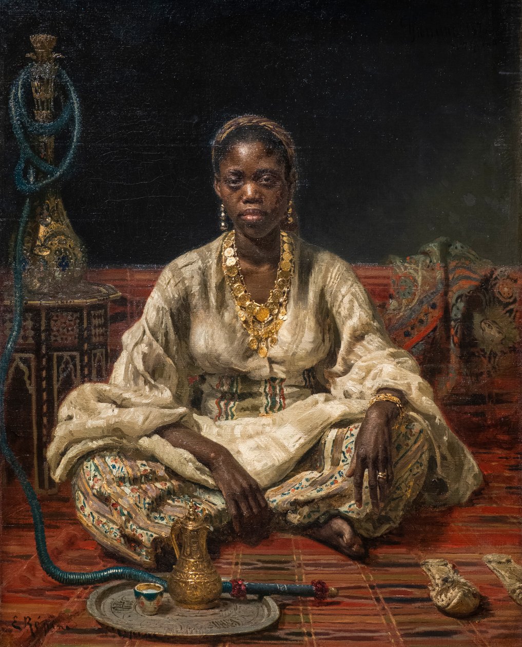 CZARNA KOBIETA autorstwa Ilya Efimovich Repin
