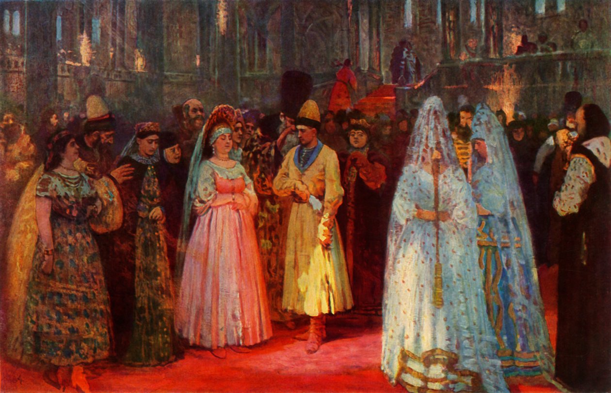 „Wybór carskiej narzeczonej”, 1884, 1965. autorstwa Ilya Efimovich Repin