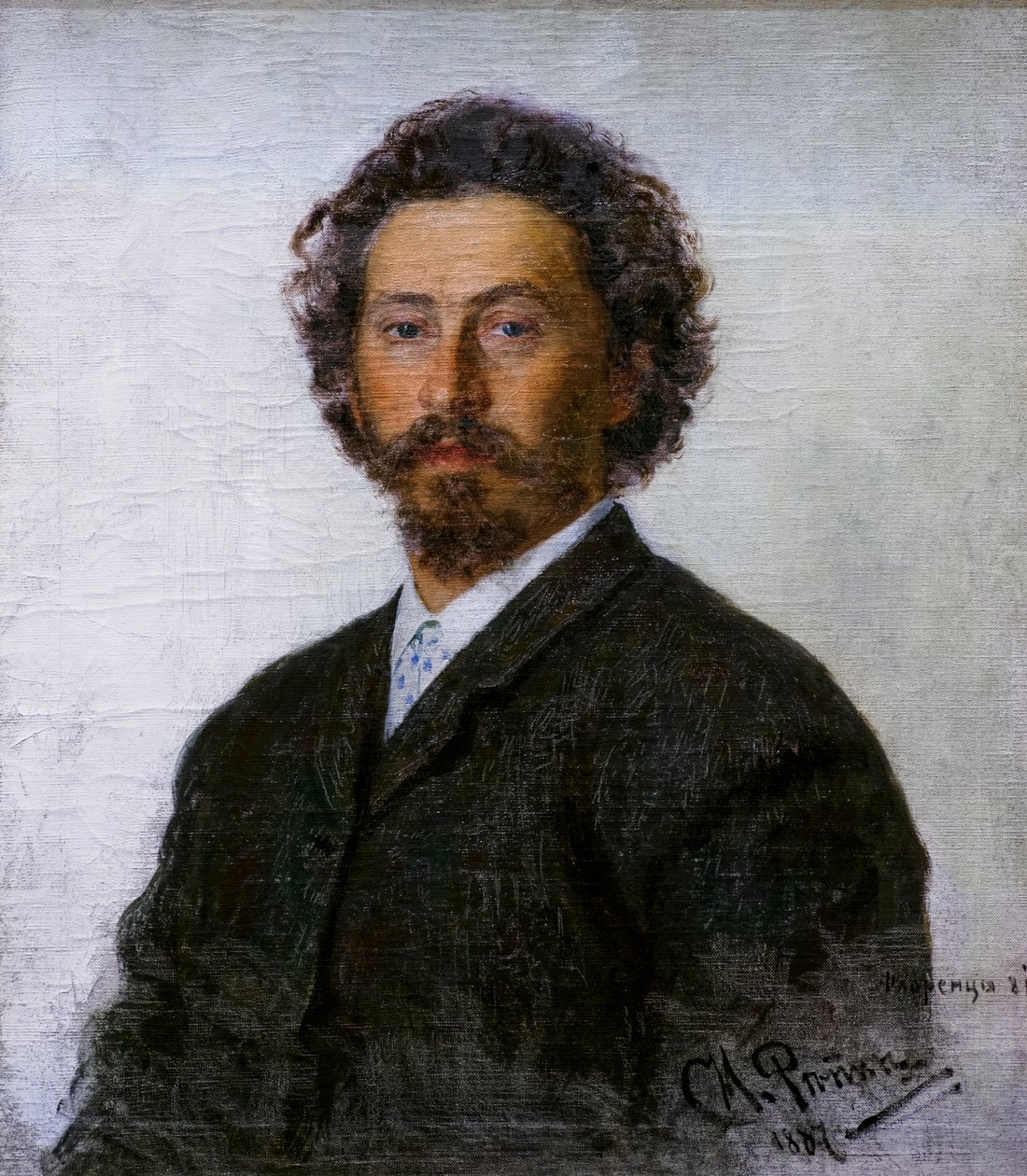 AUTOPORTRET ILYA REPINE autorstwa Ilya Efimovich Repin