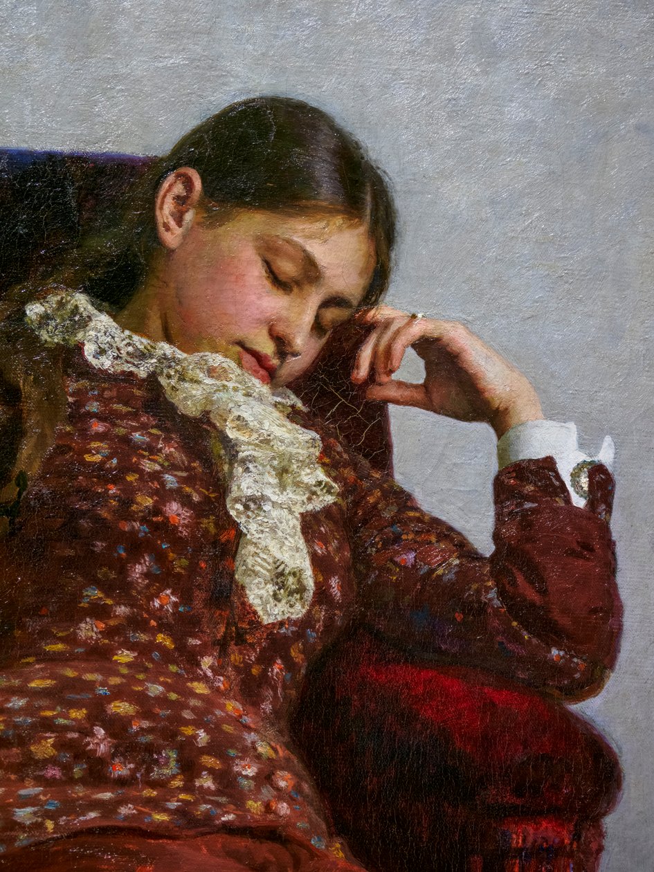 ODPOCZYNEK (szczegóły) autorstwa Ilya Efimovich Repin