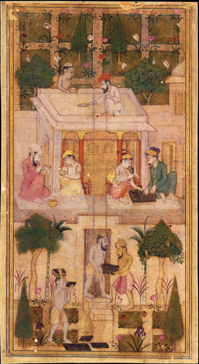 Robienie książek w ogrodzie autorstwa Indian Art