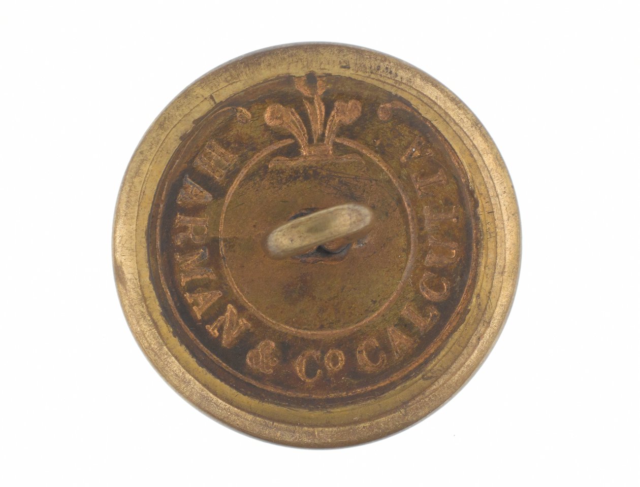 Button, 9. Pułk Ułanów Bengalskich, przed 1901 r. autorstwa Indian School