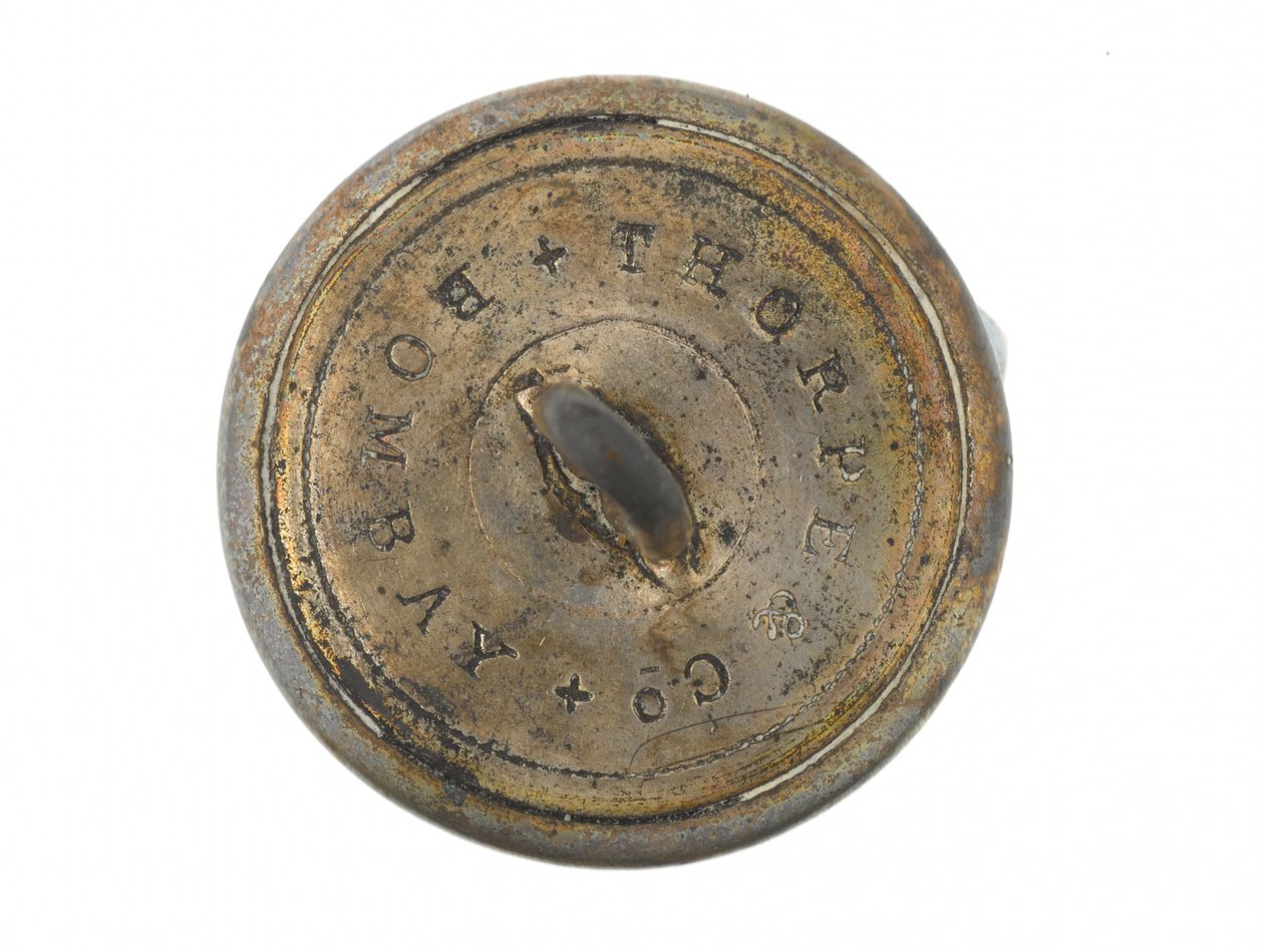Button, Bombajskie karabiny ochotnicze, przed 1901 r. autorstwa Indian School