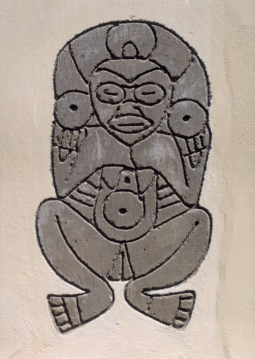 Kopia motywu indyjskiego Taino autorstwa Indian School