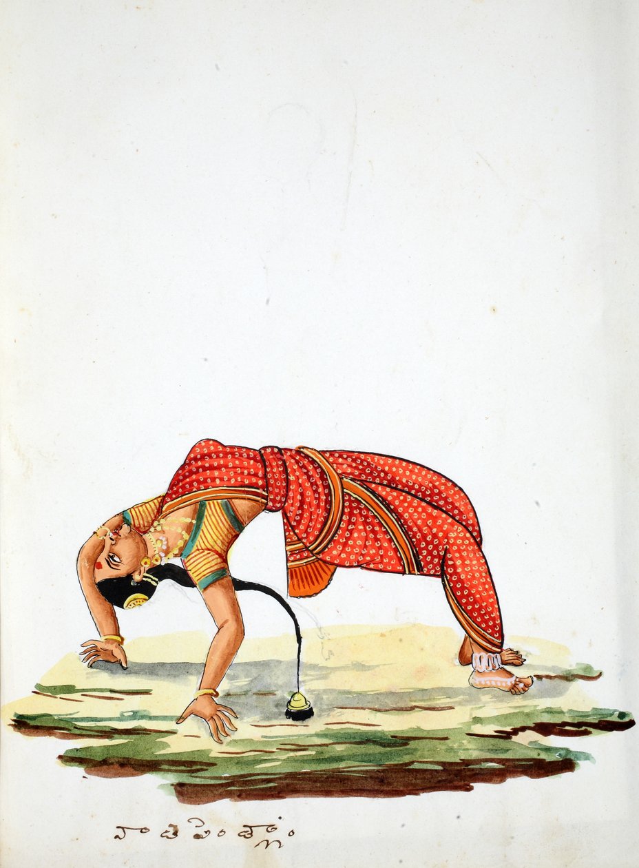 Taniec Indianki (toaleta na papierze) autorstwa Indian School
