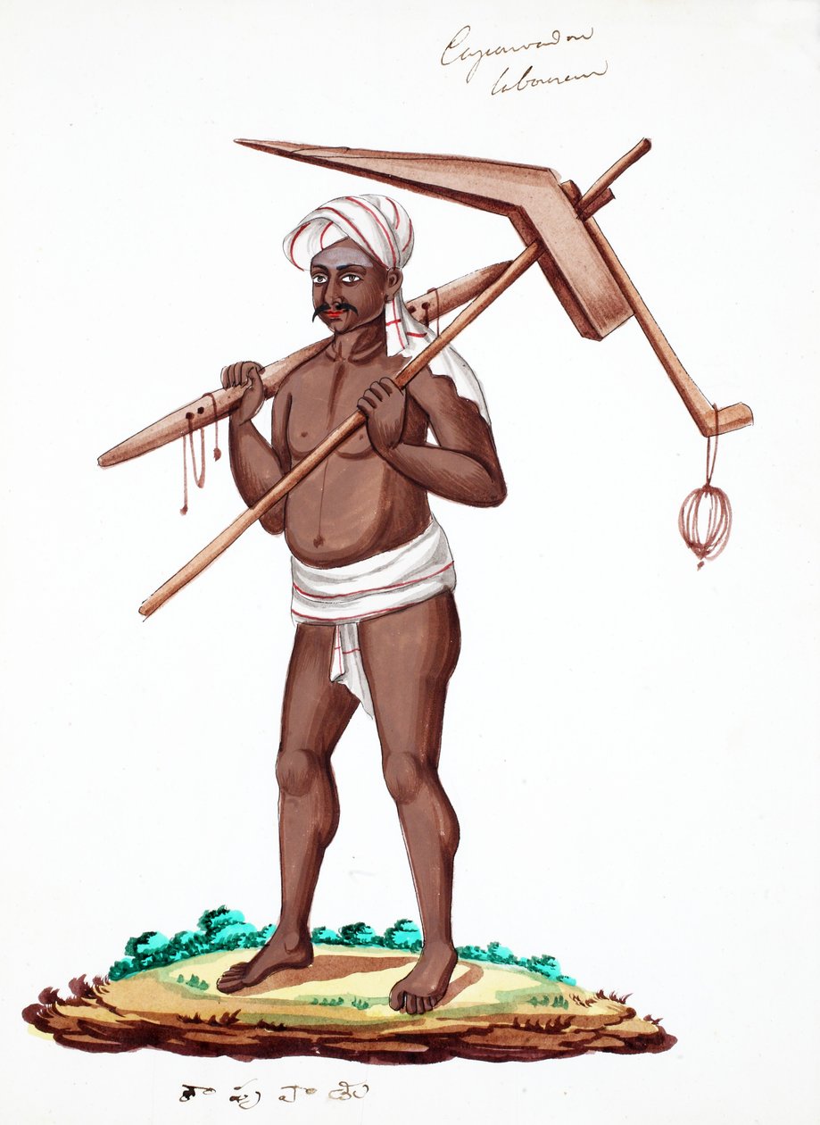 Robotnik (wc na papierze) autorstwa Indian School