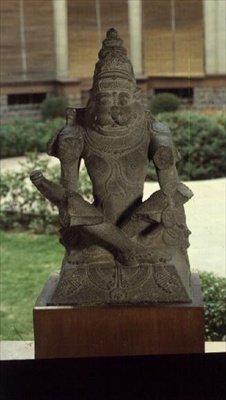 Narasimha, dynastia Vijanagar (granit) autorstwa Indian School