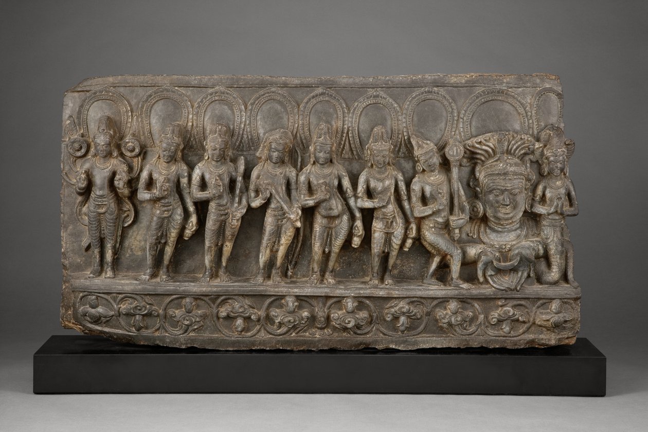 Navagraha, ok. 950-1000 autorstwa Indian School