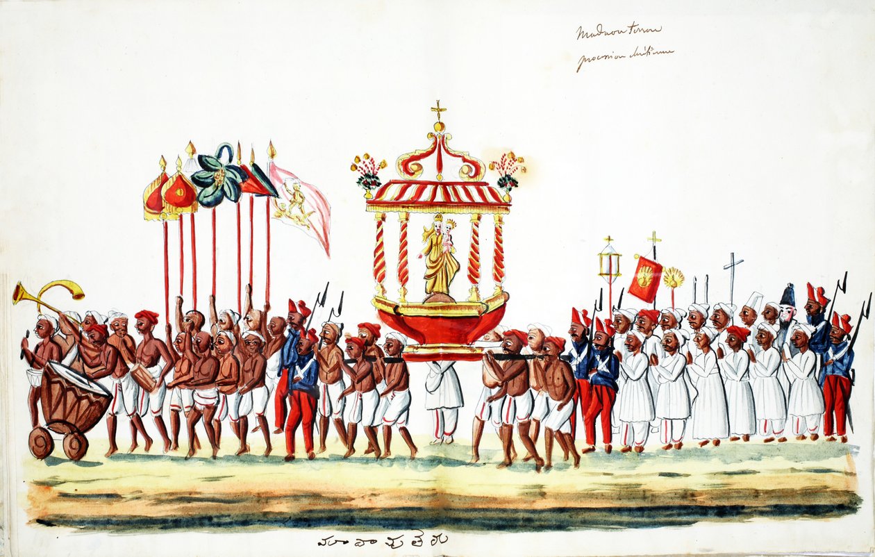 Procesja (wc na papierze) autorstwa Indian School