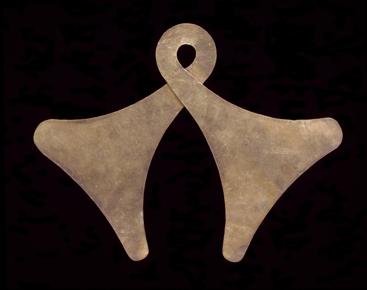 Ornament, ludy wyspy Sumba (złoto) autorstwa Indonesian School