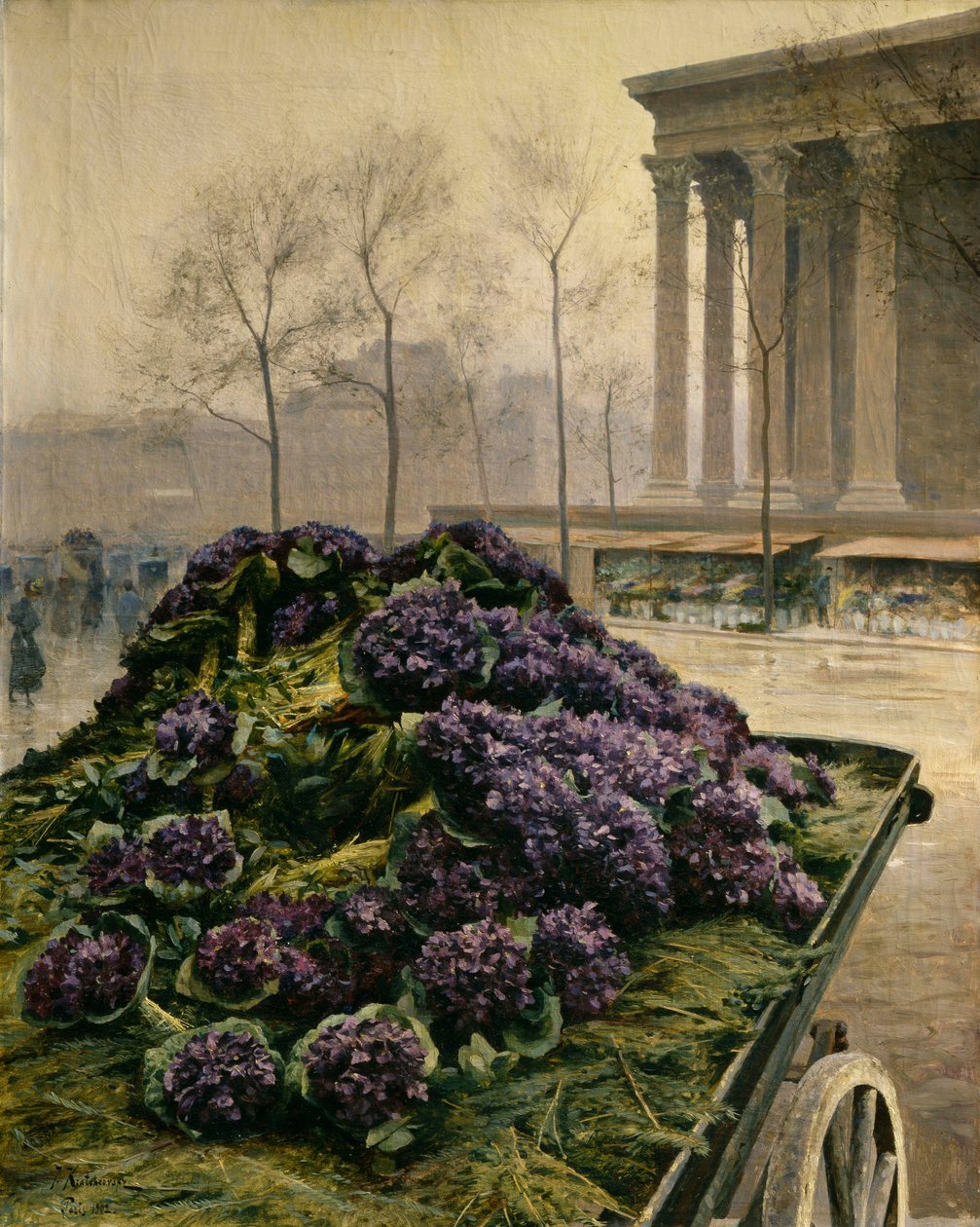 Fiołki z Nicei, 1902. autorstwa Iosiph Evstafievich Krachkovsky