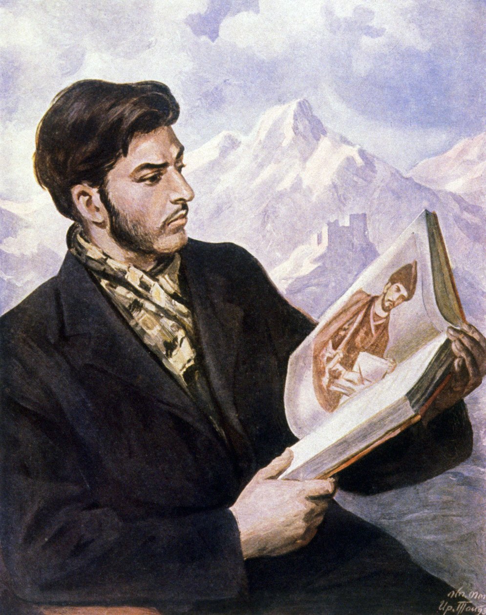 Młody Stalin autorstwa Iraklij (after) Toidze