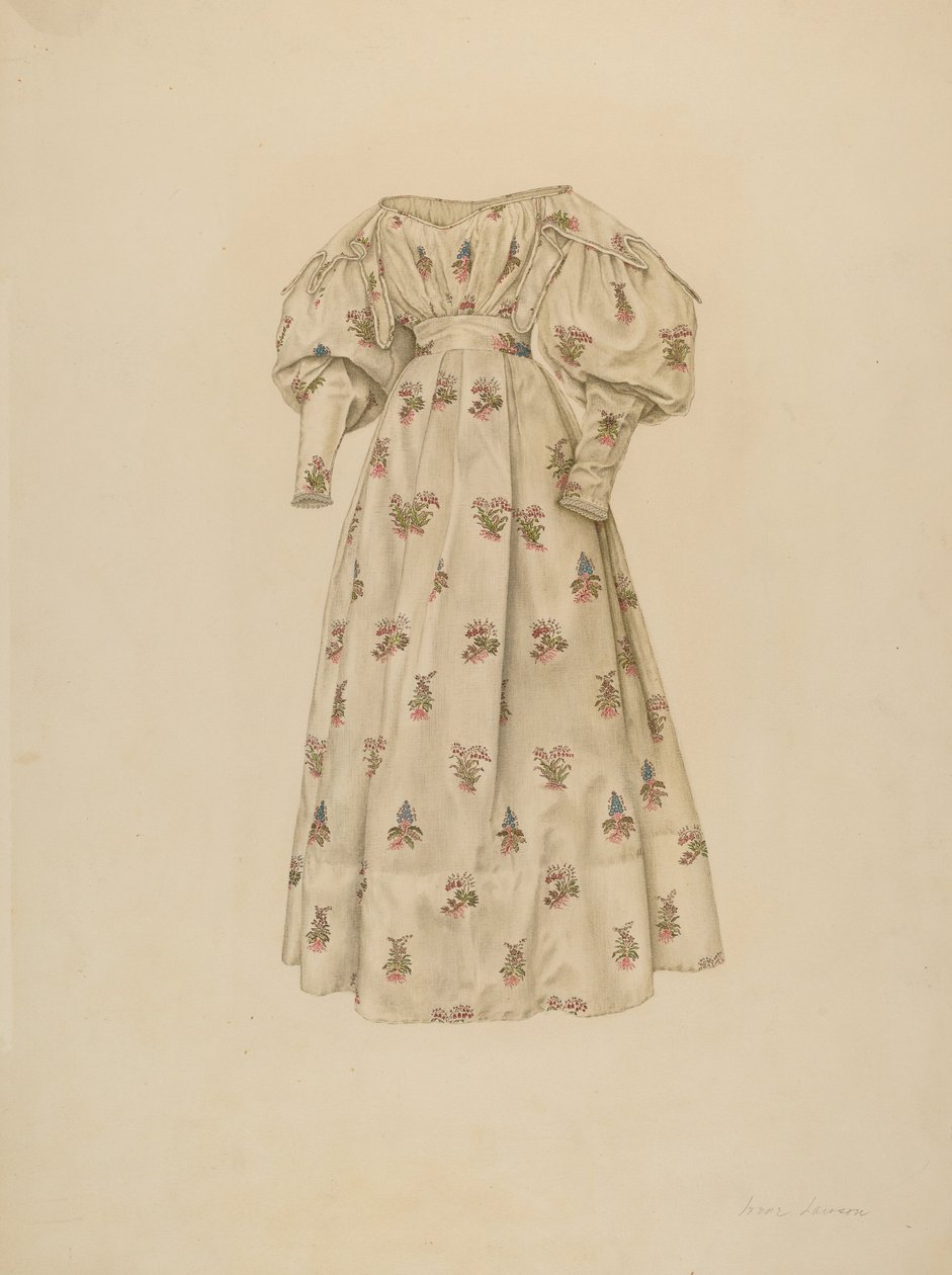 Sukienka, 1935-1942. autorstwa Irene Lawson