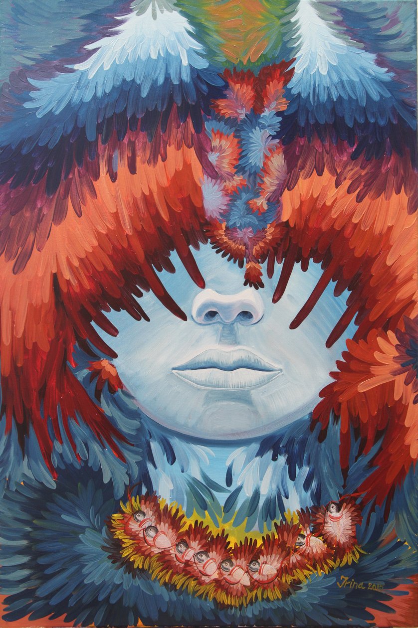 Sikorki bez szyi, 2015 autorstwa Irina Corduban