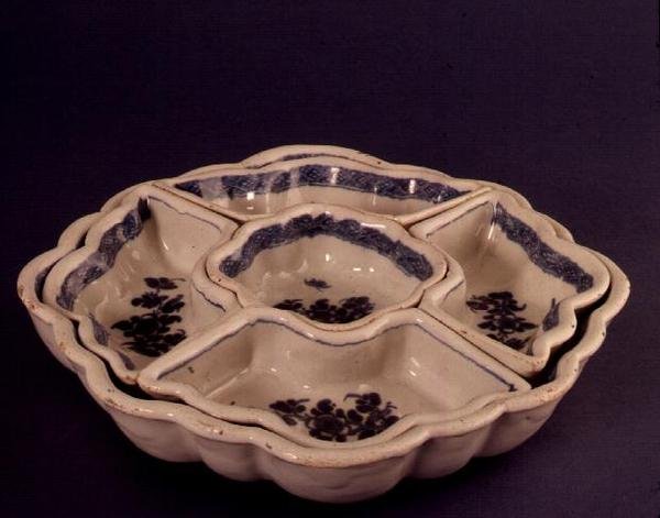 Danie do przystawek, ok. 1760 (ceramiczne) autorstwa Irish School