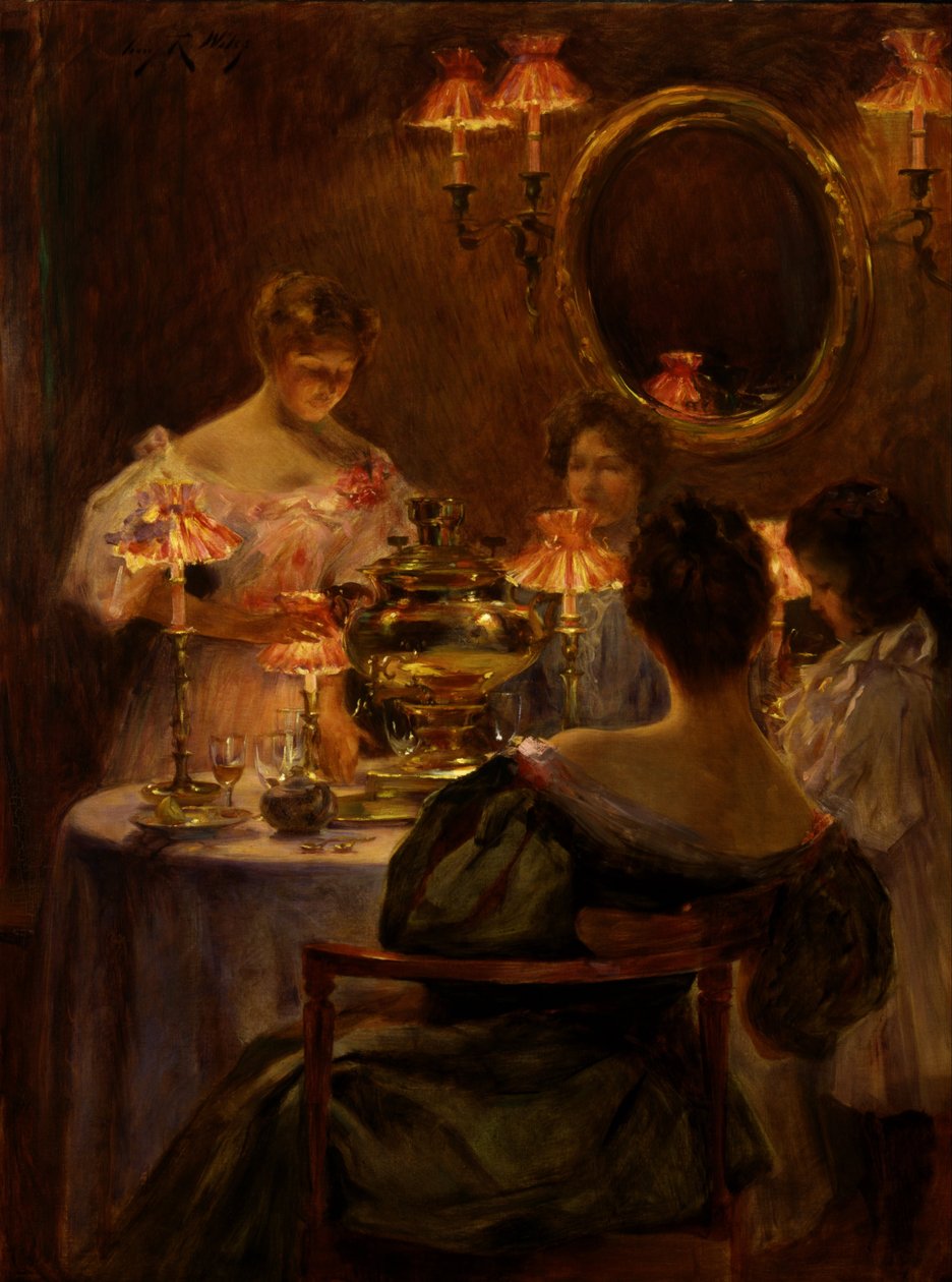 Rosyjska Herbata autorstwa Irving Ramsay Wiles