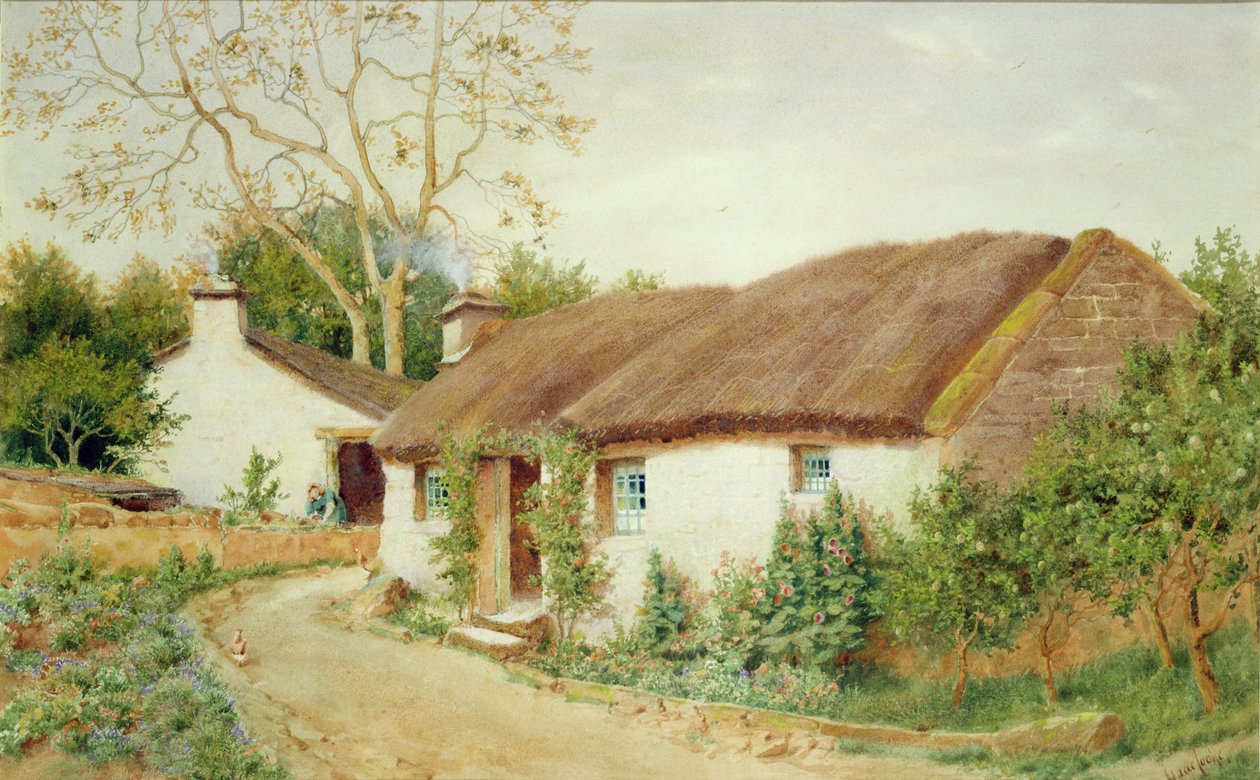 Stary domek, Colwyn Bay autorstwa Isaac Cooke