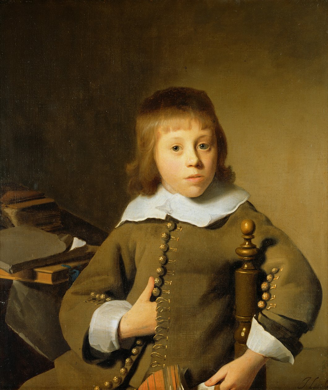 Portret młodego chłopca autorstwa Isaac Luttichuys
